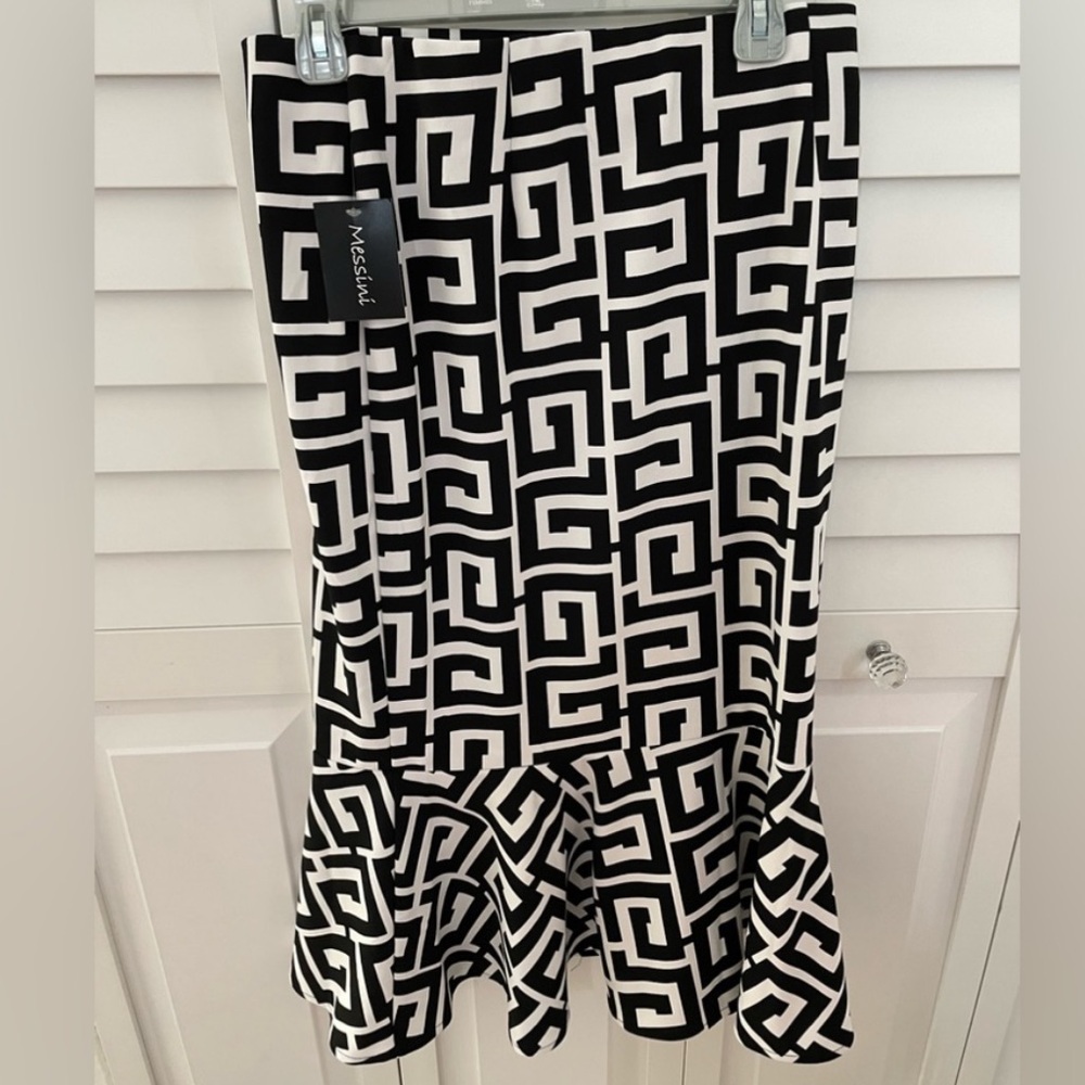🖤🤍Messini Black & White Skirt🤍🖤